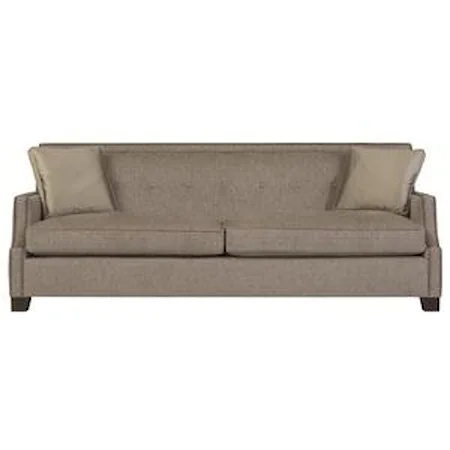 High End Transitional Sofa with Modern Style and Nail Head Trim
